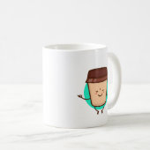 Mug L'Amoureux Du Café Drôle cool Dit : (Devant droit)