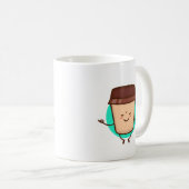 Mug L'Amoureux Du Café Drôle cool Dit : (Devant droit)