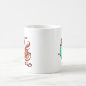 Mug L'Amoureux Du Café Drôle cool Dit : (Centre)