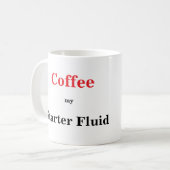 Mug L'Amoureux Du Café Drôle cool Dit : (Devant gauche)