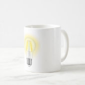 Mug Lampe à lumière (Devant droit)