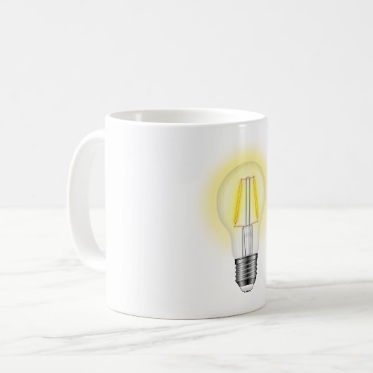 Mug Lampe à lumière (Devant gauche)