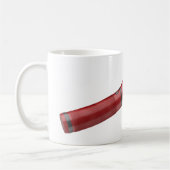 Mug Lampe de poche rouge moderne (Gauche)