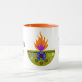 Mug Lampe Diwali colorée Diya (Centre)