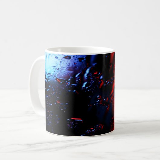 Mug Lampe LED rouge et bleue (Devant gauche)