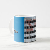MUG LAMPE POST GRIS ET NOIR (Devant gauche)