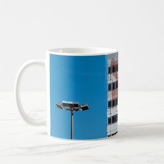 MUG LAMPE POST GRIS ET NOIR (Gauche)