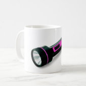 Mug lampe-torche pourpre lumineuse (Devant gauche)