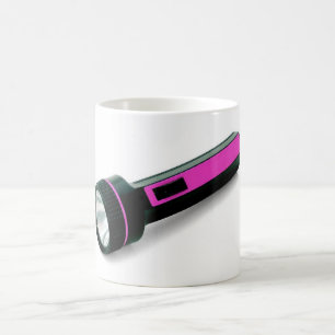Mug lampe-torche pourpre lumineuse