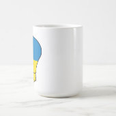 Mug Lampe Ukraine, stand avec T-shirt Ukraine (Centre)