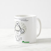 Mug L'Amygdalab : Copernic, citation d'Ingersoll (Devant droit)