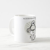 Mug L'Amygdalab : Copernic, citation d'Ingersoll (Devant gauche)