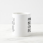 Mug L'ananas a sa place sur la pizza (Centre)