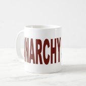 Mug L'anarchie suce (Devant gauche)