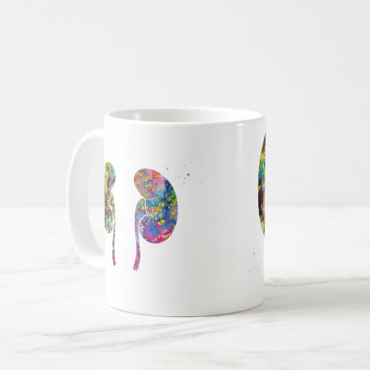 Mug L'anatomie des reins (Devant gauche)