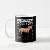 Mug L'Anatomie D'Un Cheval De Fjord (Gauche)