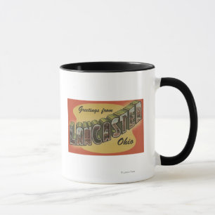Mug Lancaster, Ohio - grandes scènes de lettre