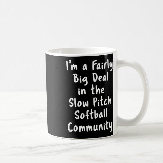 Mug Lance lente Softll grosse affaire sarcasme drôle  (Droite)