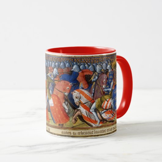 Mug Lancelot du lac dans le tournoi de Camelot (Devant droit)