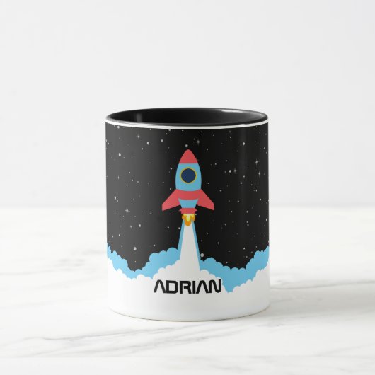 Mug Lancement de fusées dans l'espace extra-atmosphéri (Centre)