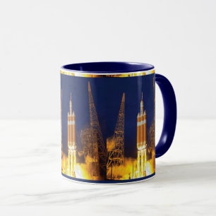 Mug Lancement de la fusée du vaisseau spatial Orion de