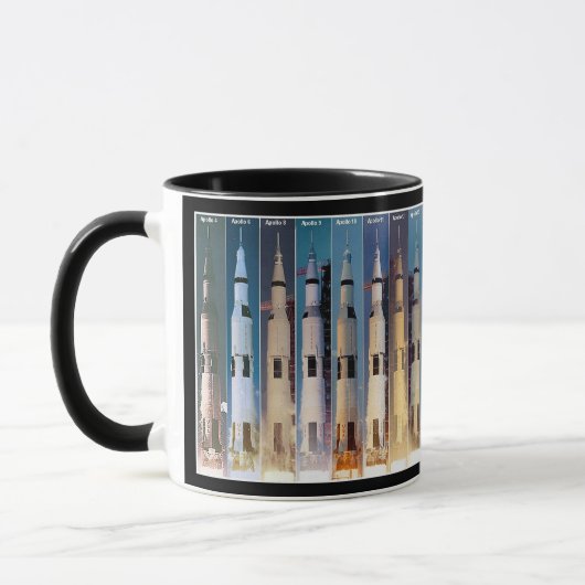 Mug Lancement de la fusée Saturn V Moon (Gauche)