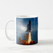 Mug Lancement de la navette spatiale Discovery par la  (Gauche)
