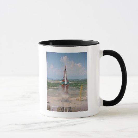 Mug Lancement de la photo Freedom 7 (Droite)