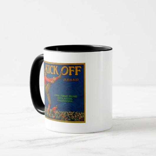 Mug Lancement de Orange LabelRedlands, CA (Devant gauche)