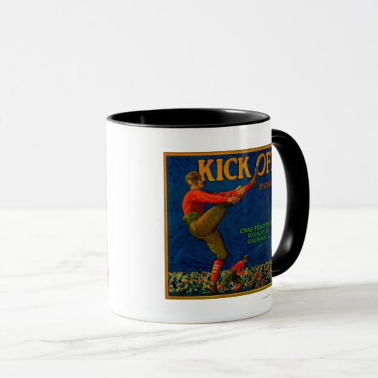 Mug Lancement de Orange LabelRedlands, CA (Devant droit)