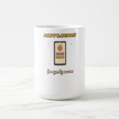 Mug Lancement discret de la saison effrayante (Centre)