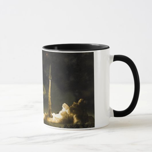 Mug Lancement vintage de Rocket (Droite)