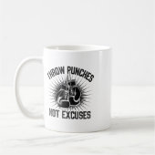 Mug Lancer des coups de poing pas d'excuses Boxeur Spo (Gauche)