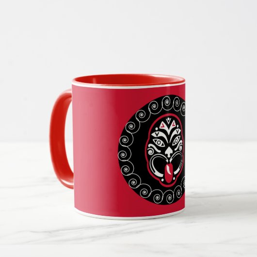 Mug Lancer l'oreiller (Devant gauche)