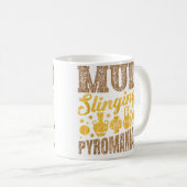 Mug Lanceur de boue Artiste poterie céramique argile d (Devant droit)