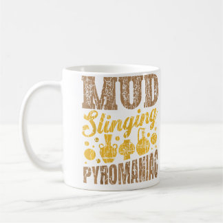 Mug Lanceur de boue Artiste poterie céramique argile d