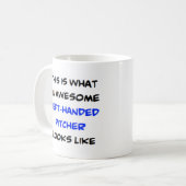 Mug lanceur gaucher, formidable (Devant gauche)