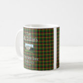 Mug L'ancienne Finlaystone House Coffee Co de Clan Mac (Devant gauche)