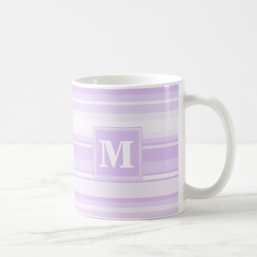 Mug Landes lilas monogrammes (Droite)