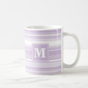 Mug Landes violettes de chardon monogramme