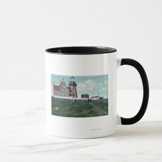 Mug Landhouse Vue sur le phare sud (Droite)