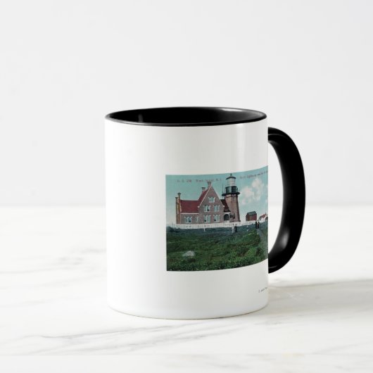 Mug Landhouse Vue sur le phare sud (Devant droit)