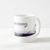 Mug Landor Retro Jumbo Jet Classic British Livery Avia (Devant droit)