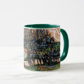 Mug Landscape with Bridge Across the Oise (Devant droit)