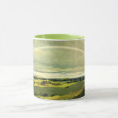 Mug Landscape with Rainbow, fine art, (Centre)