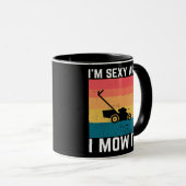 Mug Landscaping, I’m Sexy and I Mow It, Gift (Devant droit)