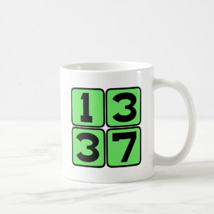 Mug Langage 1337 Leet Leetspeak Eleet Internet Meme