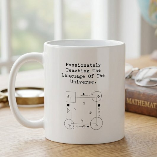 Mug Langage de l'Univers | Enseignement des Mathématiq