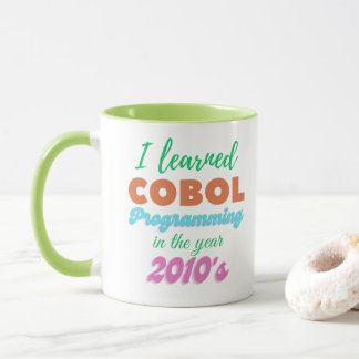 Mug Langage de programmation Cobol appris en 2010