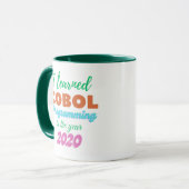 Mug Langage de programmation Cobol appris en 2020 (Devant gauche)